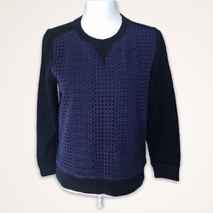 J Crew Eyelet Cut Out Sweater